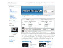 Tablet Screenshot of mitsparts.com